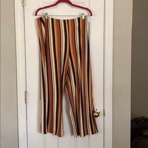 Urban Outfitters striped cropped pants